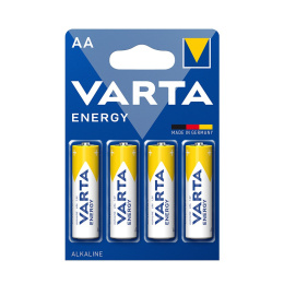 Baterie alkaliczne AA Varta ENERGY R06 (blist=4szt)