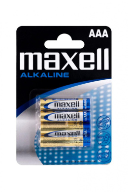 Baterie alkaliczne AAA MAXELL LR03 (blister = 4 szt.)