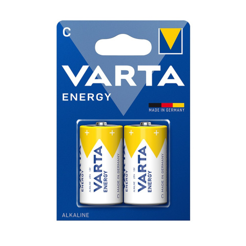 Baterie alkaliczne R14 Varta ENERGY C (blister = 2 szt.)