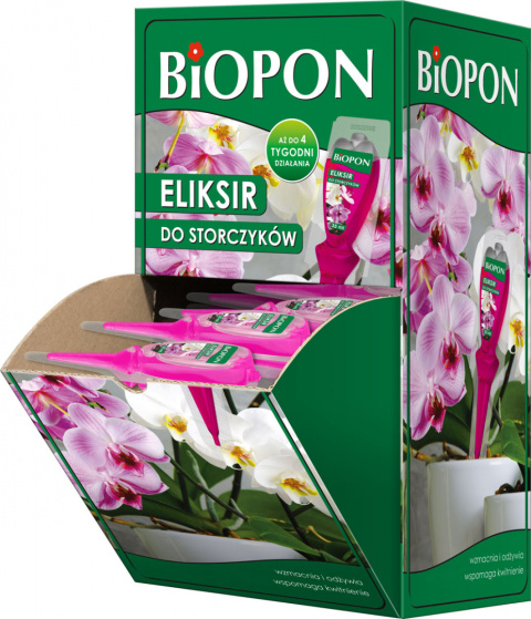 Eliksir do storczyków 40ml nawóz Biopon opakowanie 36szt