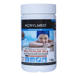 Tabletki chlorowe 20g Multichlor 1kg ACRYLMED