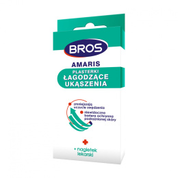 Amaris plasterki łagodzące ukąszenia 20szt BROS
