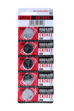 Baterie CR2032 MAXELL (blister = 5 szt.)