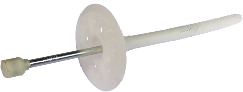 Łącznik mocowania izolacji (100szt) LFM trzpień metal-plastik 10x220