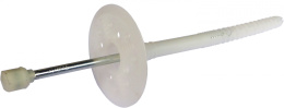 Łącznik mocowania izolacji (100szt) LFM trzpień metal-plastik 10x300