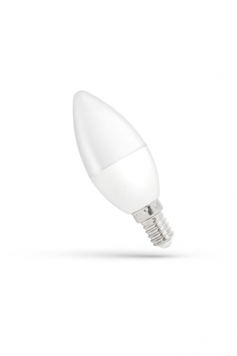 Żarówka led E14 świeczka C37 4W 230V ciepła SPECTRUM