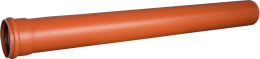 Rura kanalizacyjna PCV pomarańczowa fi 110x3,2/ 1000mm