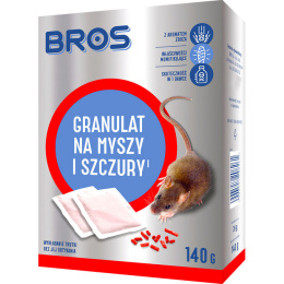 Granulat myszy i szczury /140g BROS