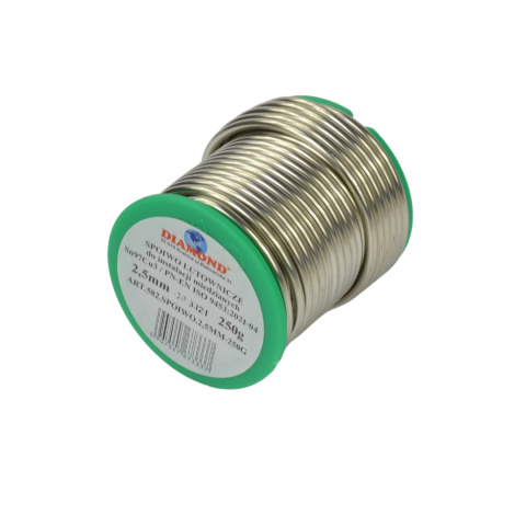 Cyna do lutowania miedzi 2.5mm 250g Cyna do lutowania miedzi 2.5mm 250g