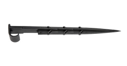 Szpilka 18cm z uchwytem na wąż kroplujący 16mm BRADAS (opakowanie - 100szt.)