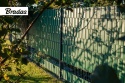 Taśma ogrodzeniowa balkonowa brąz 19cmx35m klips RAL8011 BRADAS