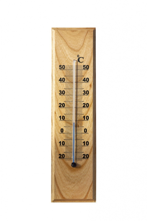 Termometr pokojowy drewniany średni 23cm