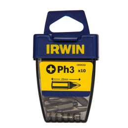 Bit do wiertarki Phillips Ph3-1/4"x25 mm (10szt) IRWIN